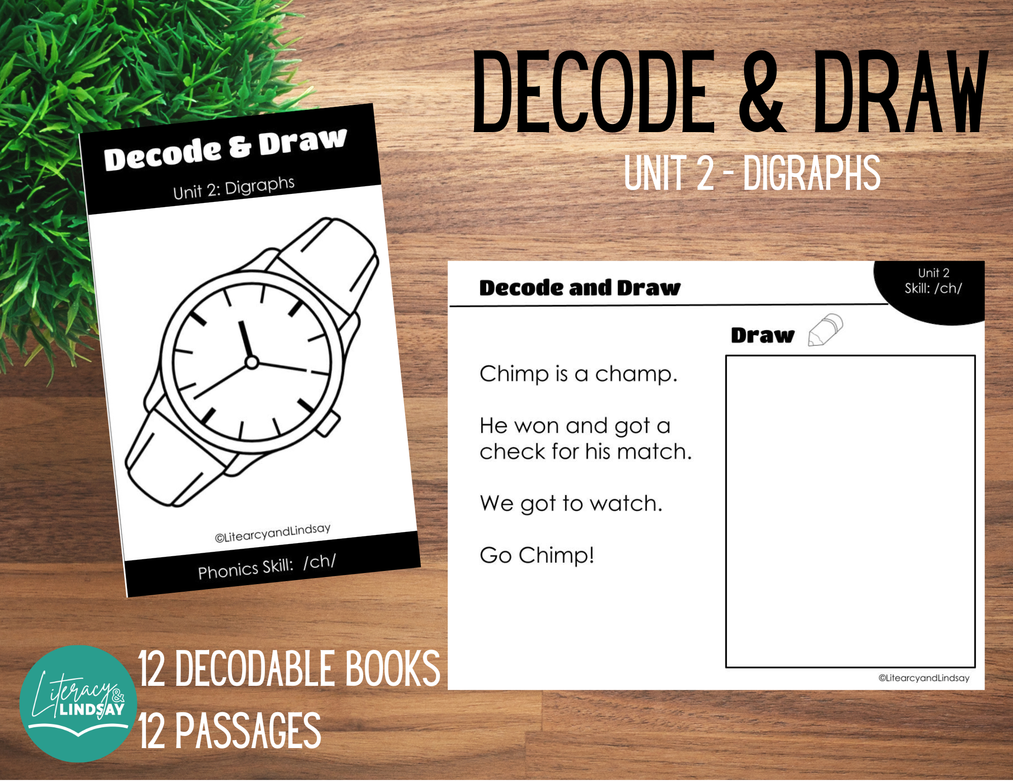Decode & Draw - Blends and Digraphs