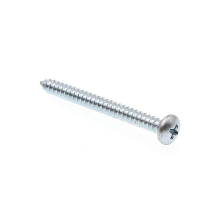 10 X 3/4" Pan Phillip Tapping Screw Zinc (Qty: 100)