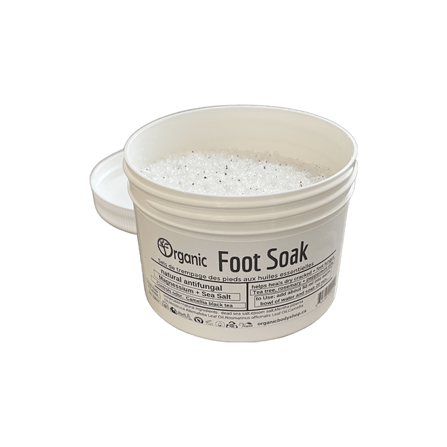 Foot Soak. Natural Salts. Antifungal oils. 8oz - Just Simcoe