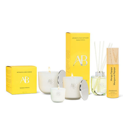 Mini Mango Papaya Candle- 2oz
