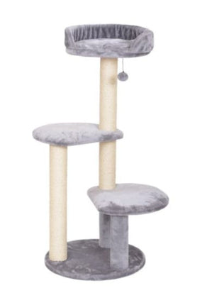 BUDZ CAT TREE FUJI 3 LEVELS GREY