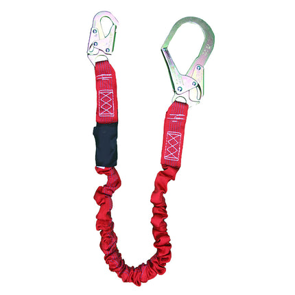 Dentec 6' Shock Absorber Lanyard w/ 1 Small and 1 Large Hook
