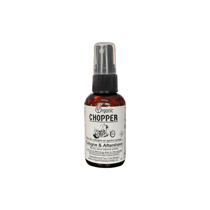 Chopper Cologne Aftershave. Alluring aroma of camping by the fire. - Just Simcoe