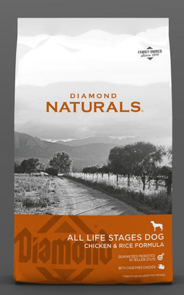 Diamond Naturals ALL LIFE STAGES DOG CHICKEN & RICE FORMULA 40LBS