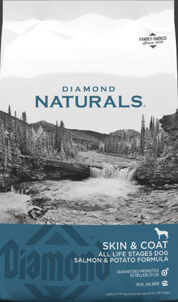 Diamond Naturals SKIN & COAT ALL LIFE STAGES DOG SALMON & POTATO FORMULA 30LBS