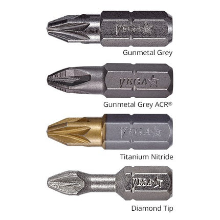 Vega Pozidriv #3 Power Bit X 3-1/2"