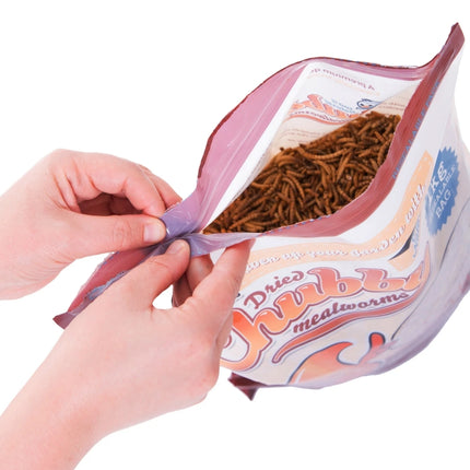 Chubby Dried Mealworms-2 LBS