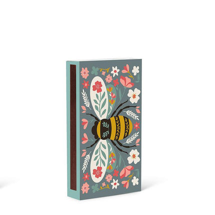 Colourful Floral Bee Matches- 45 Sticks