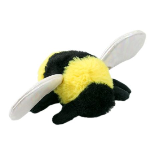 TTAILS PLUSH BEE W/SQUEAKER 5"