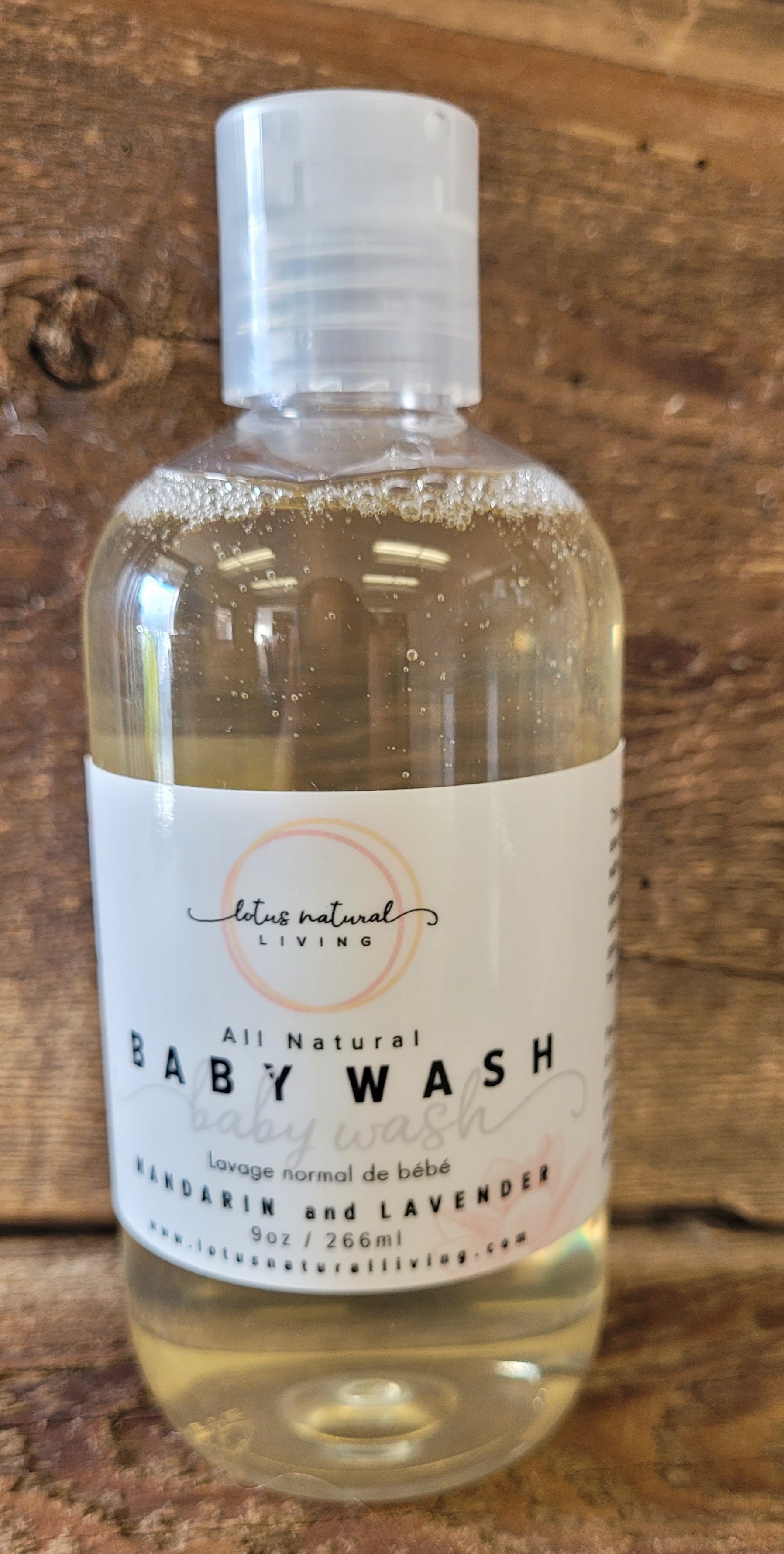 All Natural Baby Wash