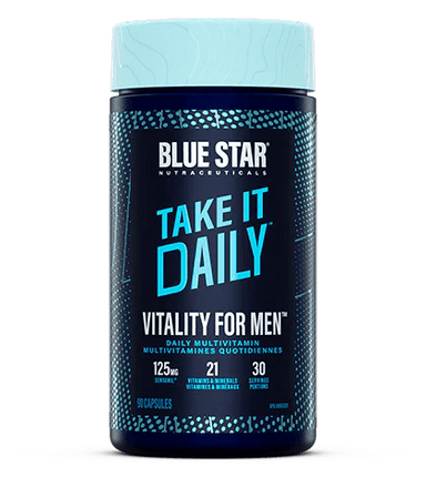 Bluestar - Take it Daily - 30 Servings - Vitality For Men - Just Simcoe