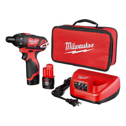 Milwaukee 12V Sub-Comp Drill Kit