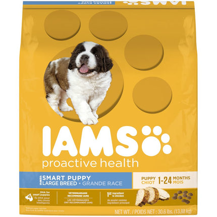 IAMS Lg.Breed Puppy 30.6lbs