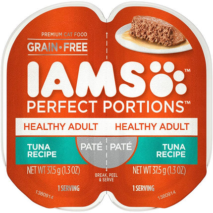 IAMS Cat Perfect Portions Pâté Grain Free Tuna Recipe 24 / 2.6oz