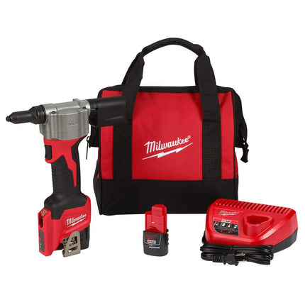 Milwaukee M12 Rivet Tool Kit