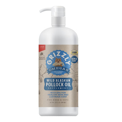 Grizzly Pollock Oil Dog 32oz (946ml)