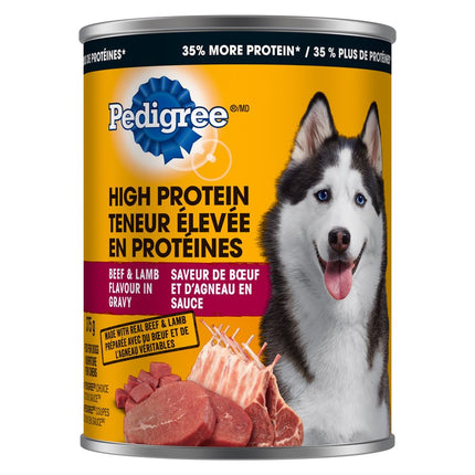 Pedigree High Protein Beef & Lamb Flavour in Gravy 12 / 375g