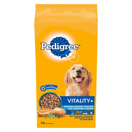 Pedigree Adult Dog Vitality+ Original Chicken 2KG