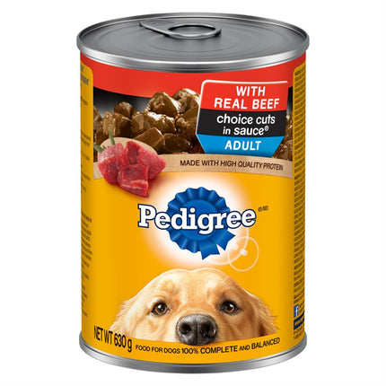 Pedigree Adult Dog Choice Cuts Beef 12 / 630g