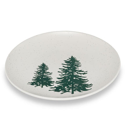Small Plate w/Trees 8"D