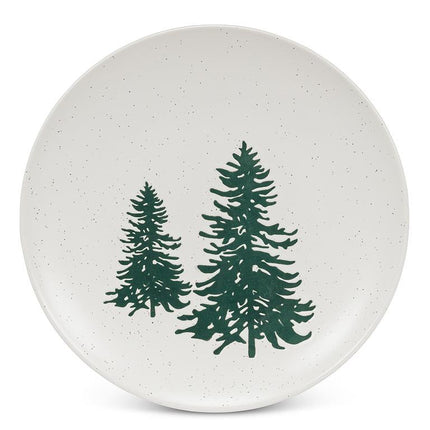 Small Plate w/Trees 8"D