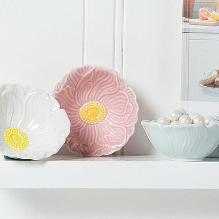 Small Flower Dish- Pink