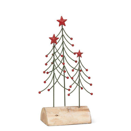 Wire Tree on Log Base- 2 Sizes Available
