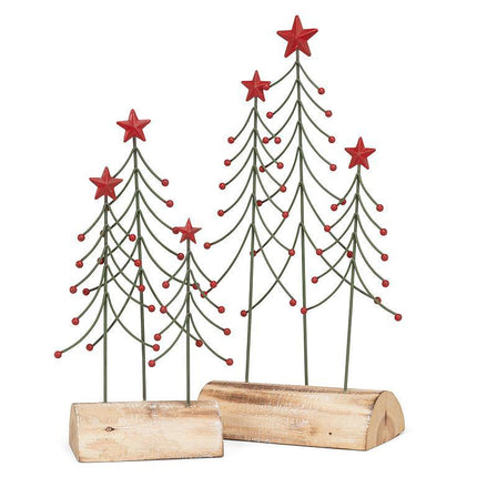 Wire Tree on Log Base- 2 Sizes Available