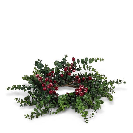 Eucalyptus & Berries Candle Ring
