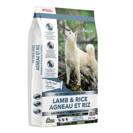 Harlow Blend Prime Lamb & Rice Dog 25LBS