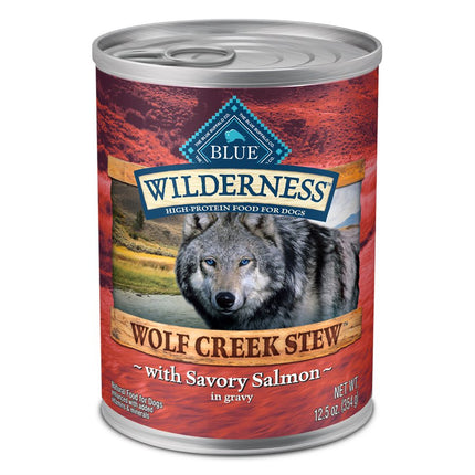 Blue Wilderness Wolf Creek Adult Savory Salmon Stew 12 / 12.5 oz