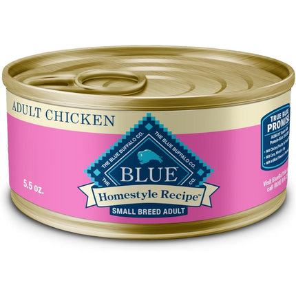 Blue Homestyle Recipe Small Breed Adult Chicken Dinner with Garden Vegetables 24 / 5.5 oz