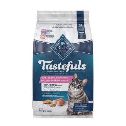 Blue Buffalo Tastefuls Sensitive Stomach Adult Cat Chicken 7LB