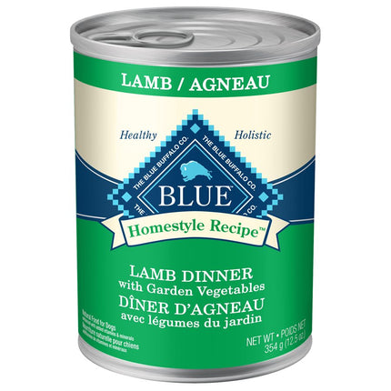 Blue Homestyle Recipe Adult Lamb Dinner with Garden Vegetables 12 / 12.5 oz