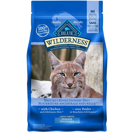 Blue Buffalo Wilderness Indoor Adult Cat Chicken 11LB