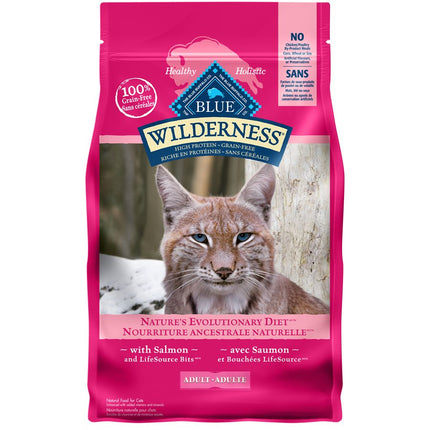 Blue Buffalo Wilderness Adult Cat Salmon 11LB