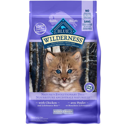Blue Buffalo Wilderness Kitten Cat Chicken 5LB