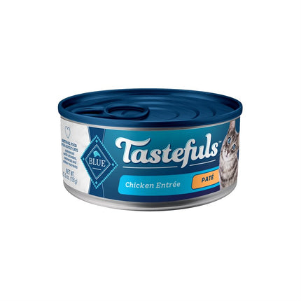 Blue Buffalo Tastefuls Cat Chicken Entrée Pate 24 / 5.5oz
