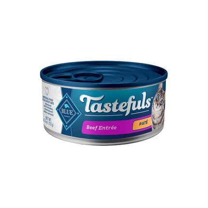 Blue Buffalo Tastefuls Cat Beef Entrée Pate 24 / 5.5oz