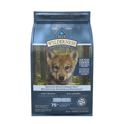 Blue Buffalo Wilderness Puppy Chicken w / Grain 4.5LB