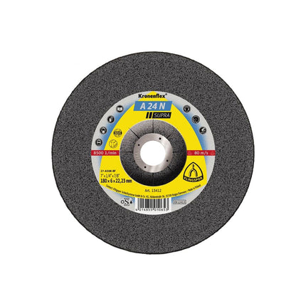 Kronenflex grinding discs A 24 N Supra 4-1/2" x 1/4" x 7/8"