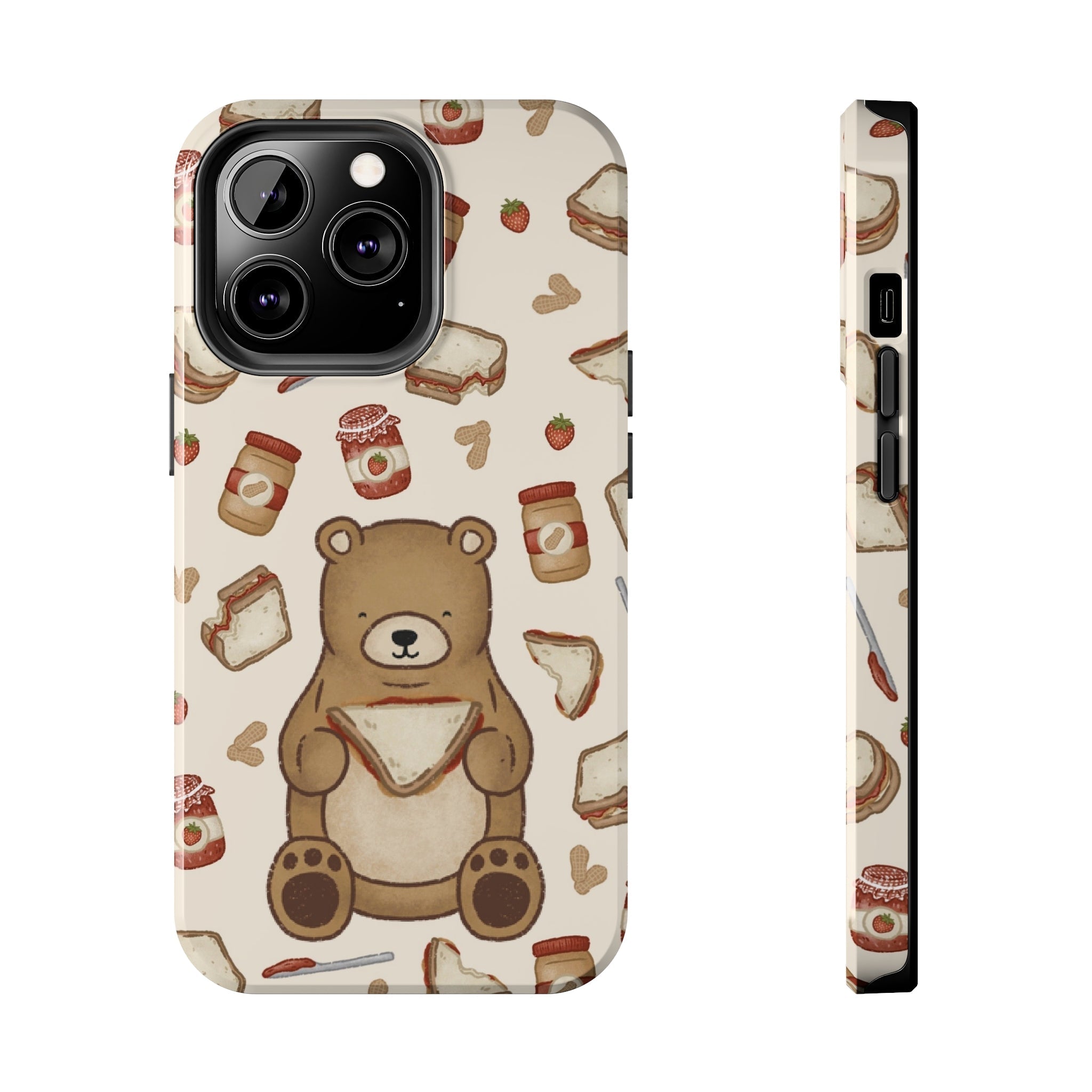 Hungry Bear Tough iPhone Case
