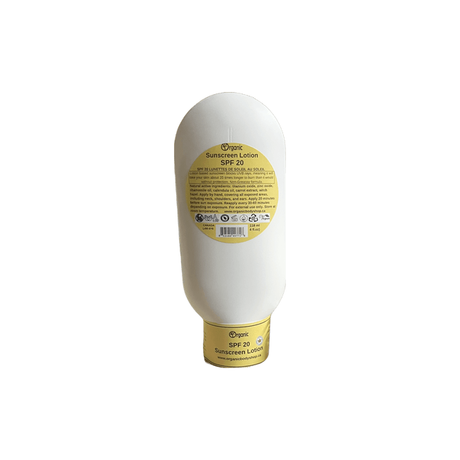 SPF 20 sunscreen lotion - Just Simcoe