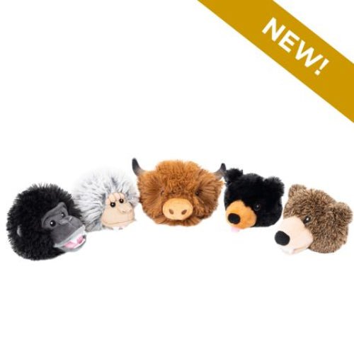 TTAILS PLUSH FETCH YETI HEAD 4" - Just Simcoe