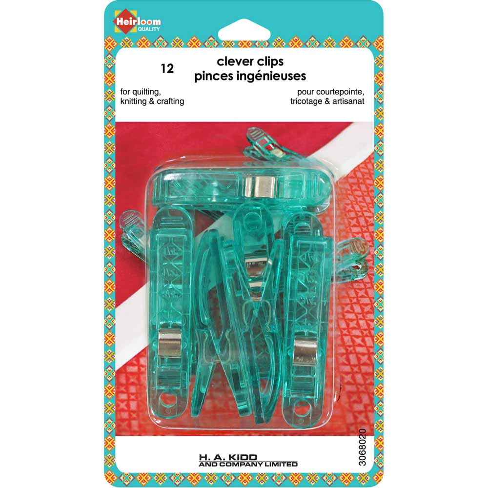 Heirloom Clever Clips, 12 Large