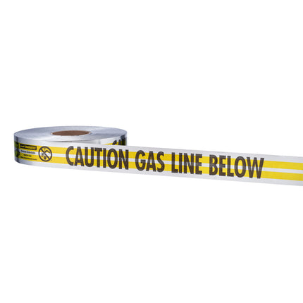 Milwaukee 2" X 1000' Yellow Gas Line 5 Mil D-Tape