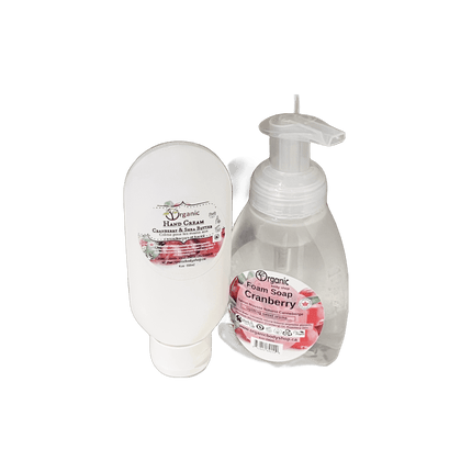 Cranberry Foam Soap + Hand cream gift - Just Simcoe