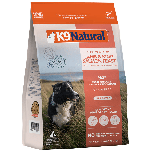 K9 NATURAL FD LAMB/SALMON 3.6KG - Just Simcoe