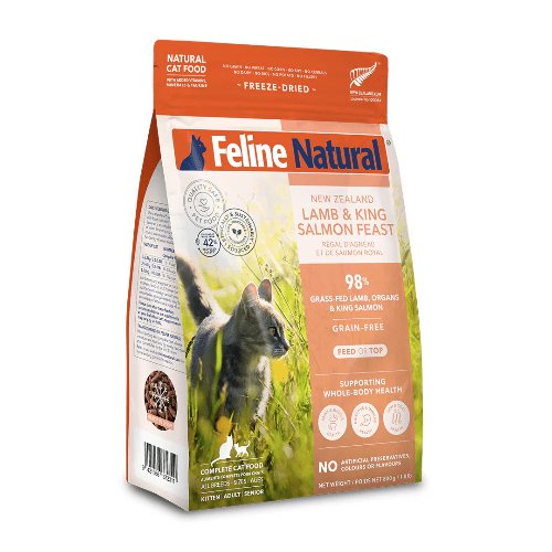 FELINE NATURAL FD LAMB/SALMON 800G - Just Simcoe