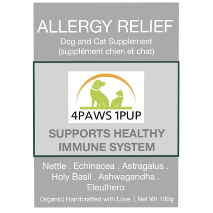 4PAWS1PUP ALLERGY RELIEF 100G